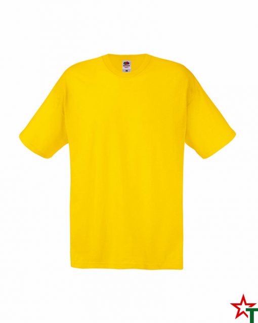 BG92 Yellow Мъжка тениска Fruit of the Loom