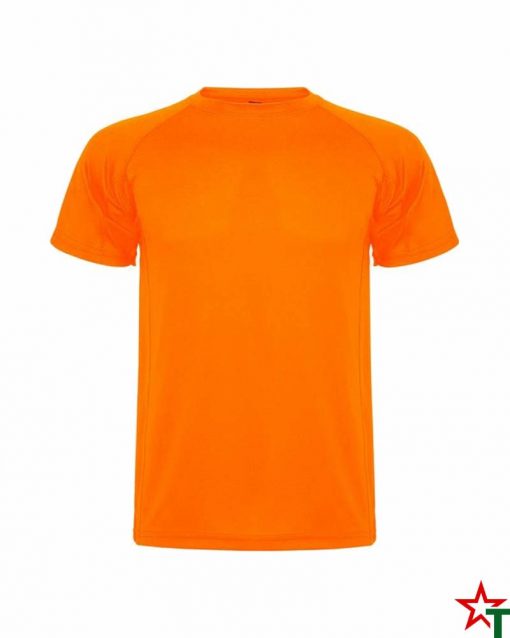 BG254 Orange Neon Мъжка спортна тениска Luke