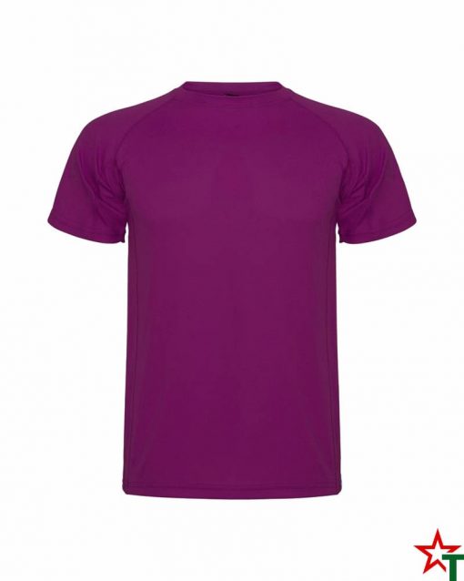 BG254 Purple Мъжка спортна тениска Luke