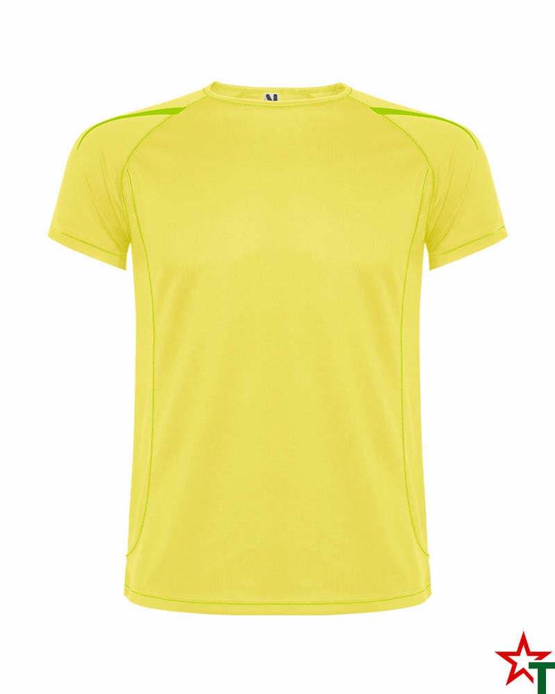 Yellow Neon Мъжка спортна тениска Parnis