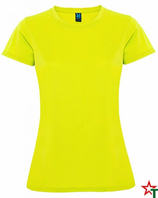 Yellow Neon Дамска спортна тениска Trinity
