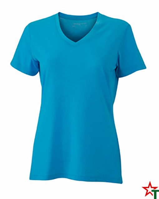 Turquoise Melange Дамска тениска Alexis