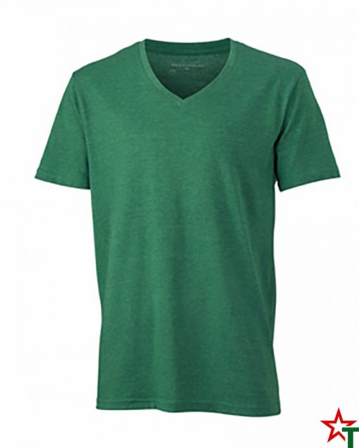 Green Melange Мъжка тениска Ryan