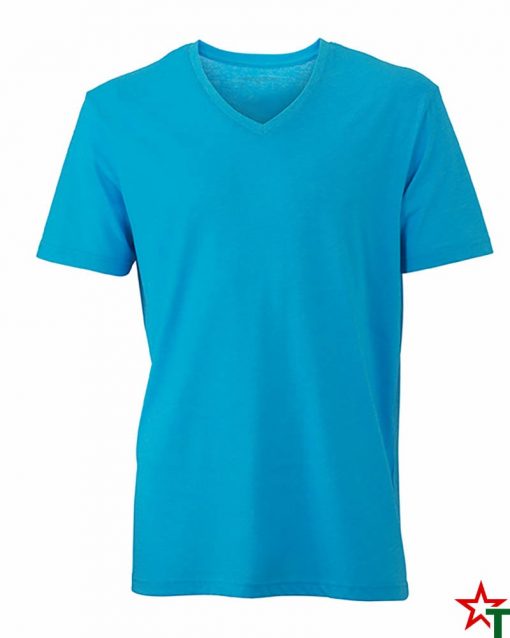 Turquoise Melange Мъжка тениска Ryan