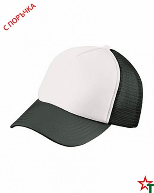 White-Black Детска шапка Poly