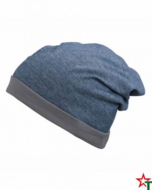 Blue-Melange-Grey Лятна шапка Rops