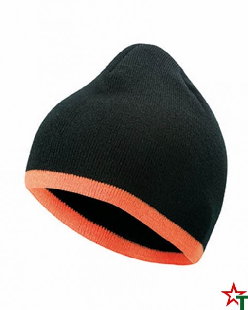 Black-Orange Зимна шапка Noel