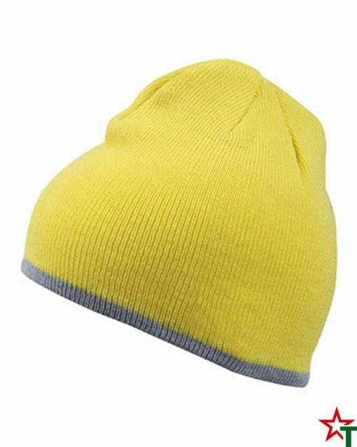 Yellow-Melange Gray Зимна шапка Noel