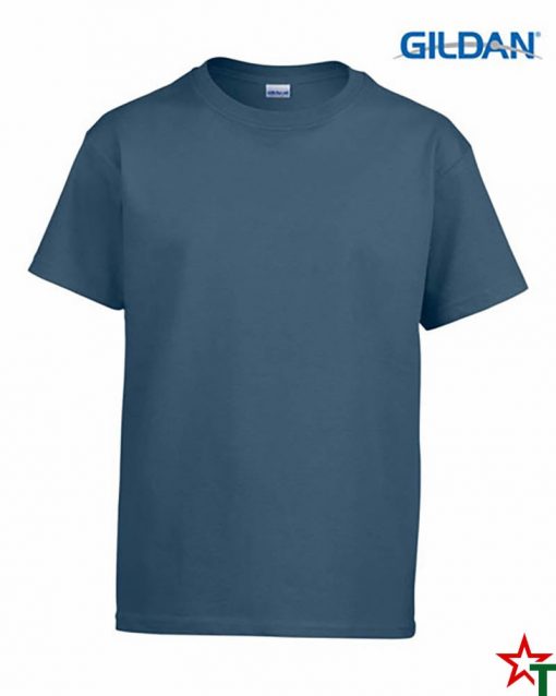 Steel Blue Детска тениска Gildan Heavy Cotton