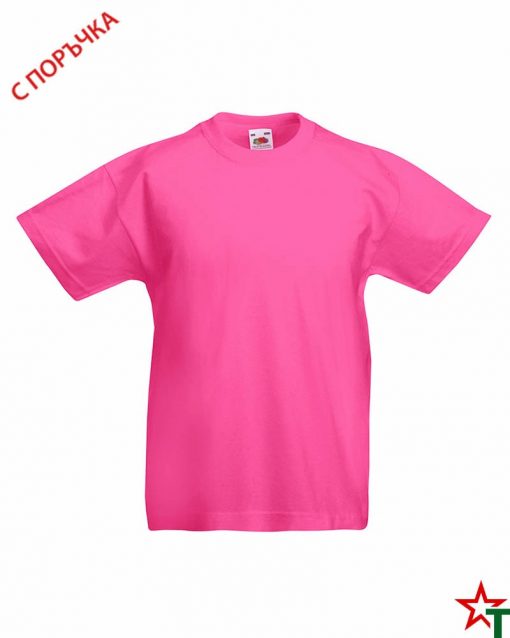 Fuchsia Детска тениска Minimal