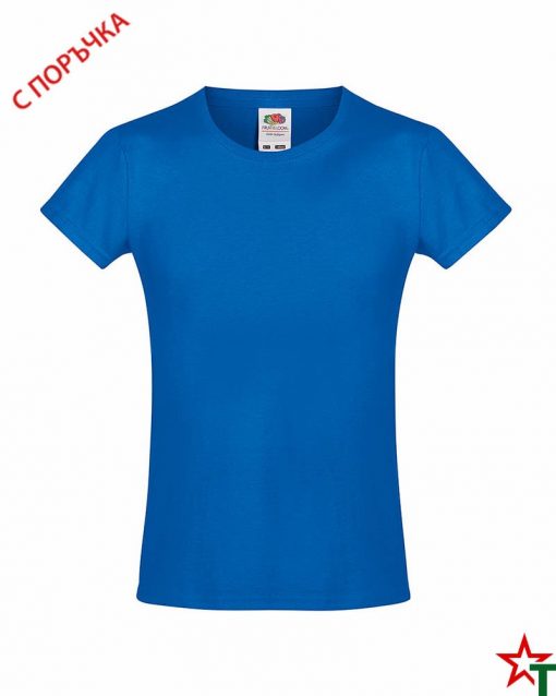 Royal Blue Детска тениска за момиче Sofi Soft
