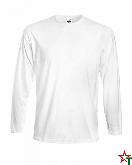 White Мъжка тениска S Premium Long