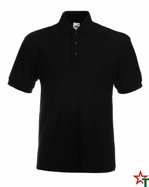 Black Риза Polo Heavy 65/35