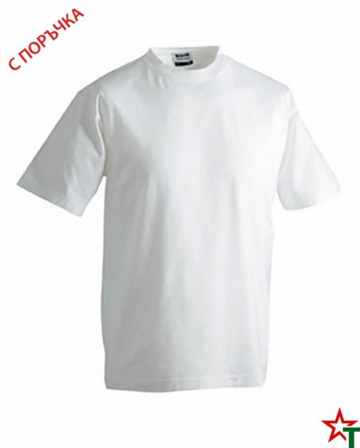 White Тениска Oval Medium