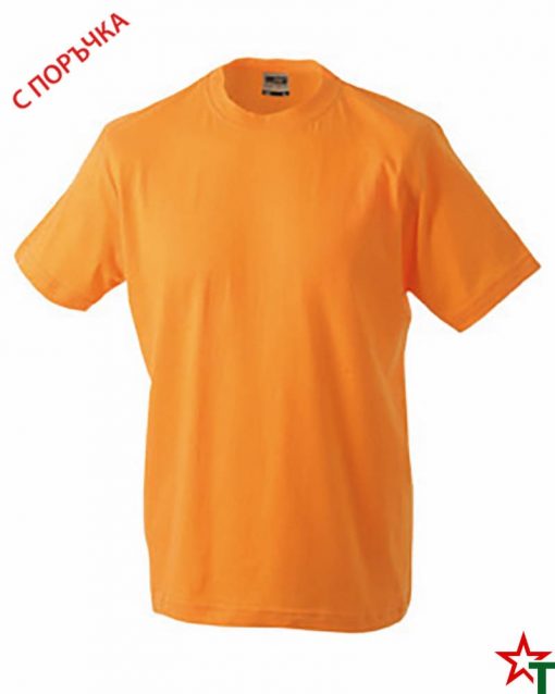 Light Orange Тениска Oval Medium
