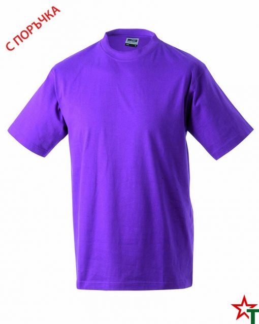 Light Purple Тениска Oval Medium