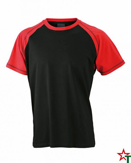 Black-Red Мъжка тениска Men D Reglan