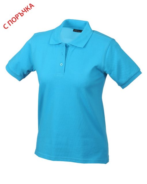 Azure Blue Дамска риза Lady Classic Polo