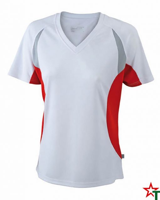 White-Red Дамска спортна тениска Lady Run