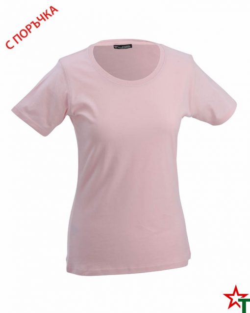 Light Pink Дамска тениска Simpala
