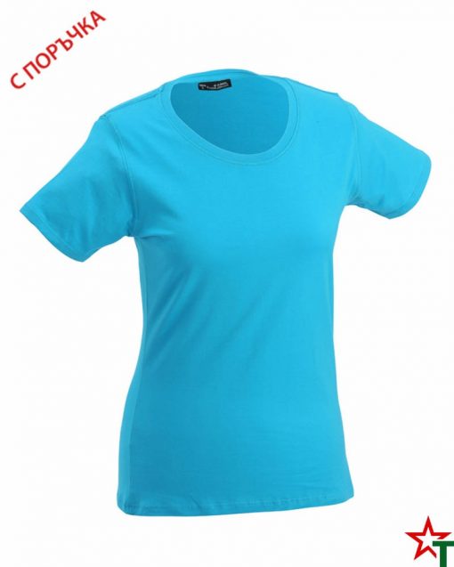 Azure Blue Дамска тениска Simpala