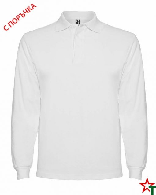White Мъжка риза Lester Long