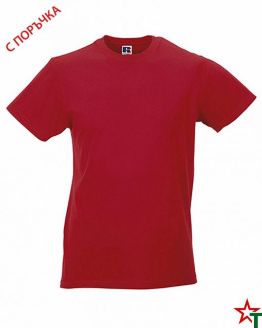 Red Мъжка тениска Apolo Slim
