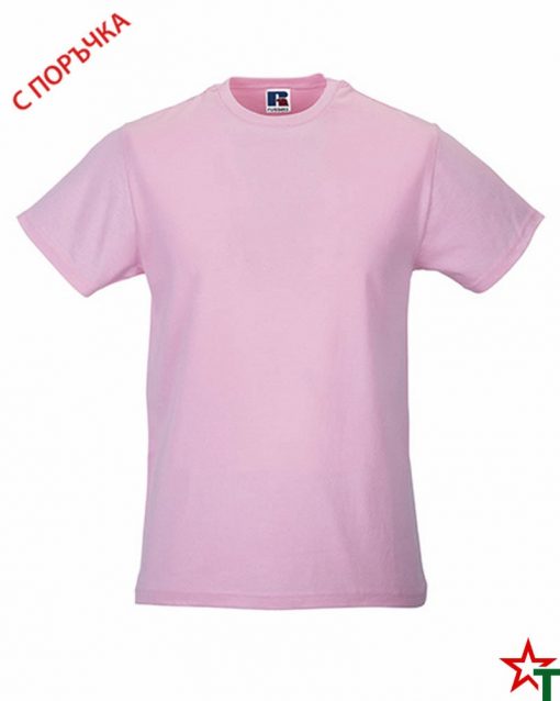 Light Pink Мъжка тениска Apolo Slim