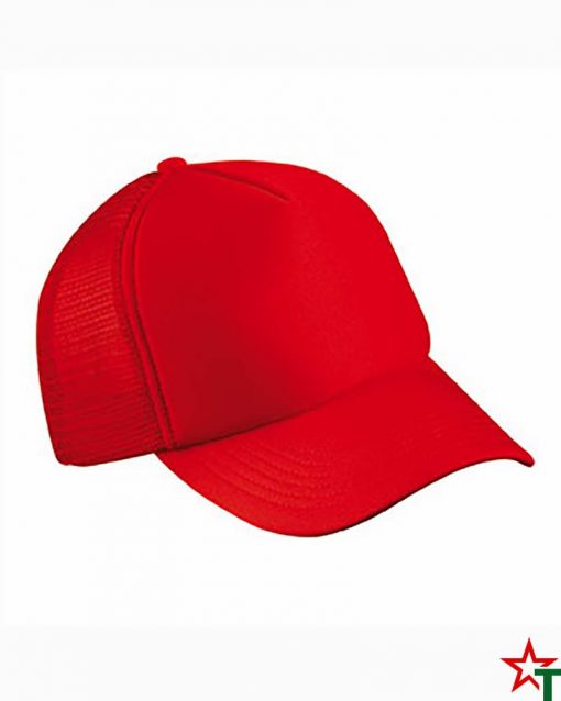 Пет панелна шапка Polyester mesh cap