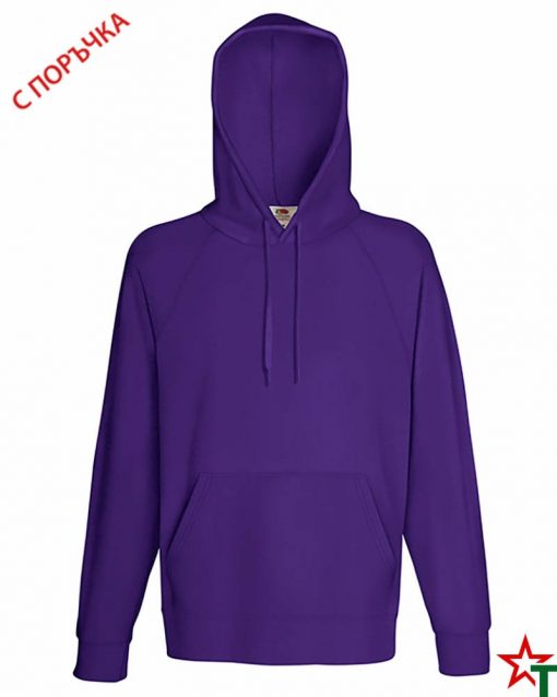 Purple Мъжки суитчър Lightweight Hooded S