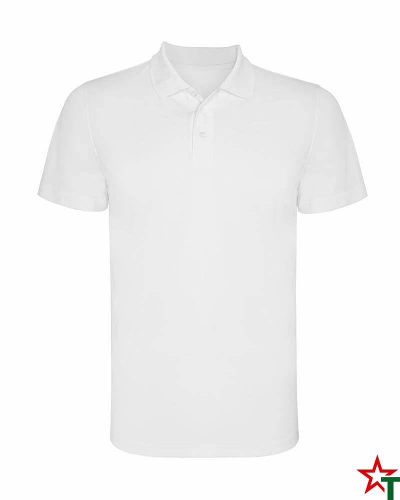 BG580 White Детска спортна риза Monsa Polyester