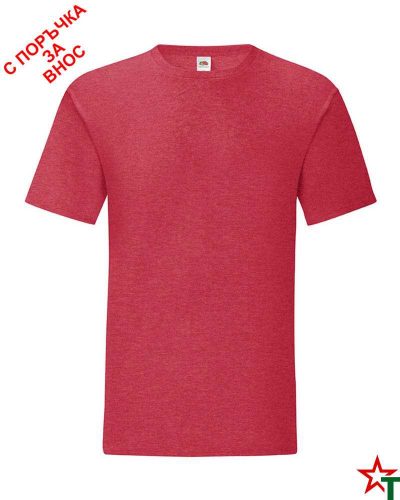 1755 Vintage Heather Red Мъжка тениска Ikontik T