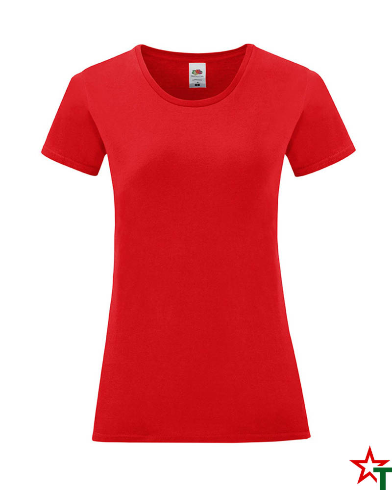 1756 Red Дамска тениска Icontic T