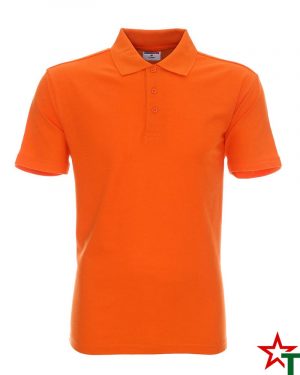 BG200 Orange 36 Мъжка тениска Man Polo Cotton