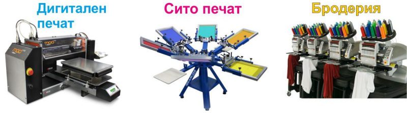 ПЕЧАТ НА ТЕНИСКИ! Печат и Бродерия на рекламен текстил София