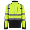 Работен суитшърт NOBEL HV FLEECE YELLOW/BLACK