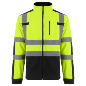 Работен суитшърт NOBEL HV FLEECE YELLOW/BLACK