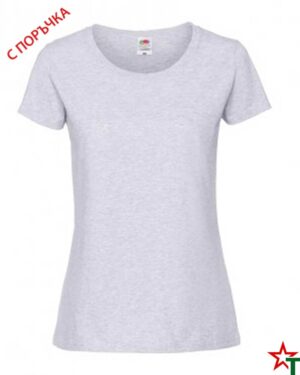 Дамска тениска Ringspun Pre T Lady-Fit - Image 12