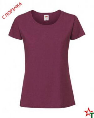 Дамска тениска Ringspun Pre T Lady-Fit - Image 14
