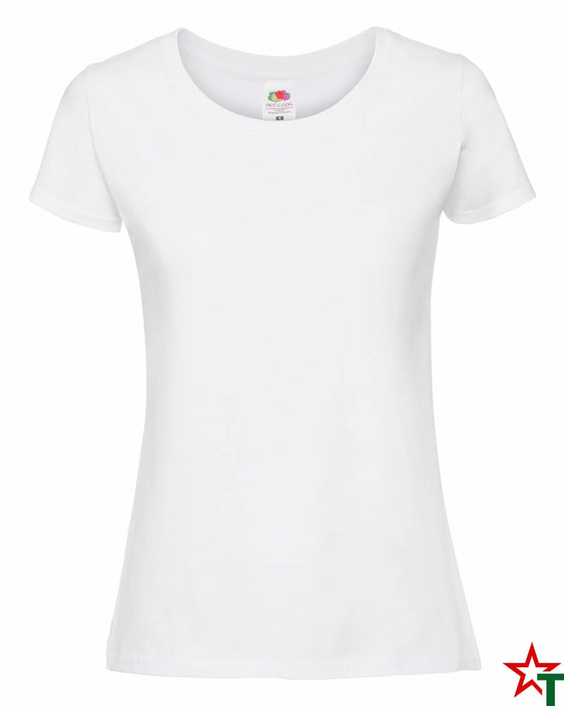 Дамска тениска Ringspun Pre T Lady-Fit - Image 2