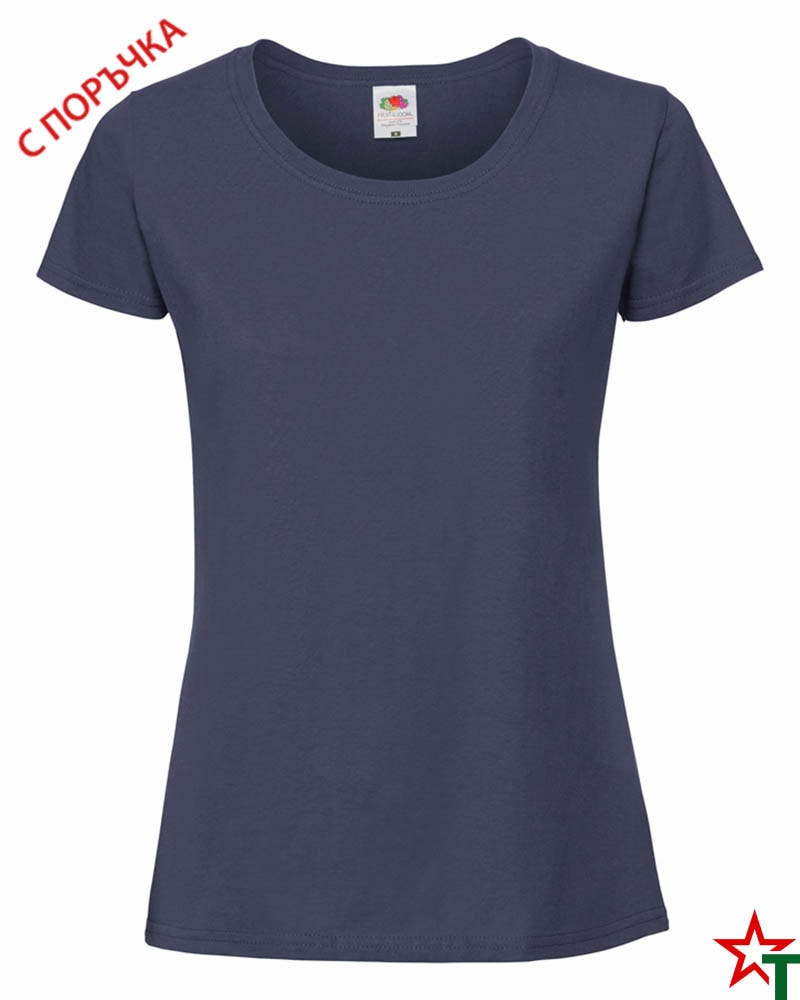 Дамска тениска Ringspun Pre T Lady-Fit - Image 11