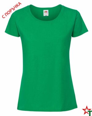 Дамска тениска Ringspun Pre T Lady-Fit - Image 10