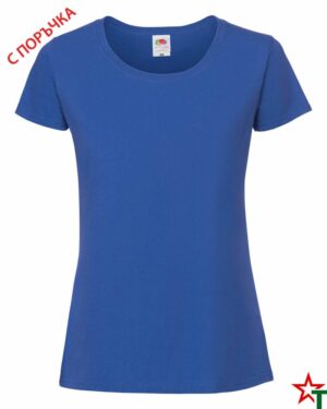 Дамска тениска Ringspun Pre T Lady-Fit - Image 9