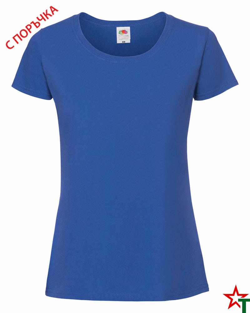 Дамска тениска Ringspun Pre T Lady-Fit - Image 9