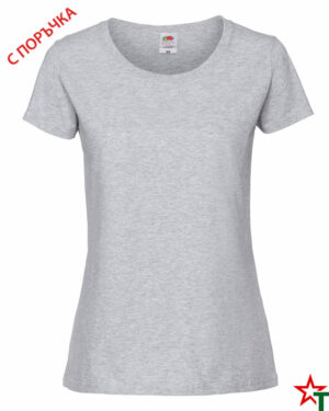 Дамска тениска Ringspun Pre T Lady-Fit - Image 8