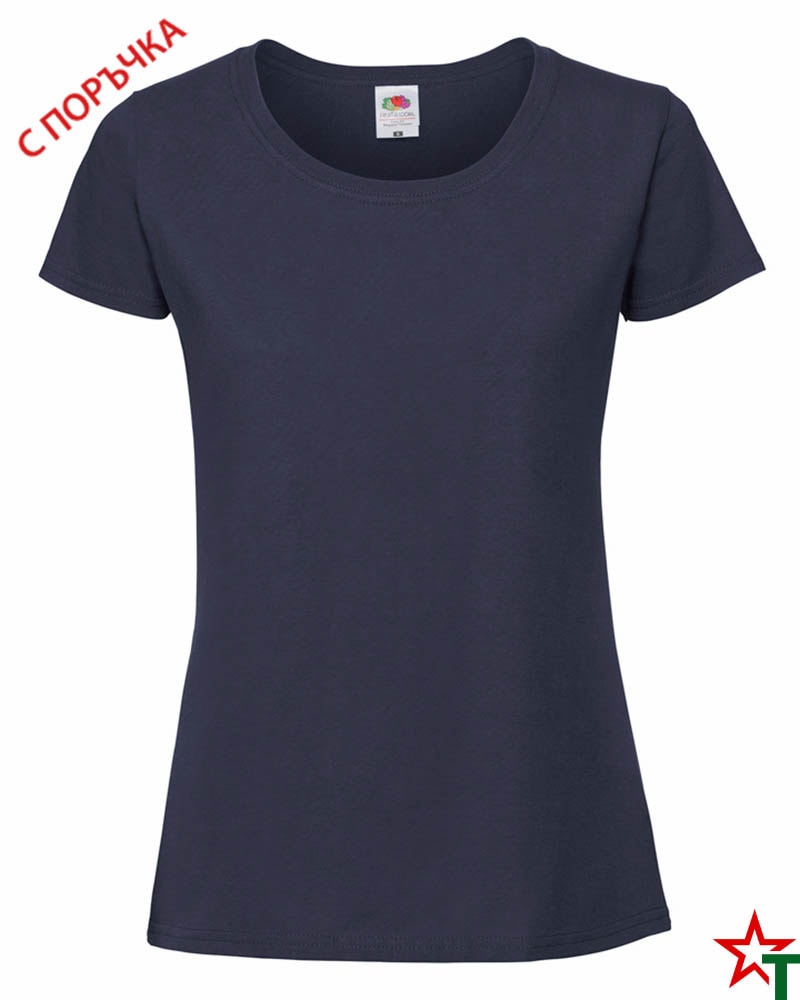 Дамска тениска Ringspun Pre T Lady-Fit - Image 7