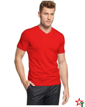 Мъжка тениска с V neck