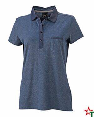 Alternative view of Дамска риза Lady Polo Denim