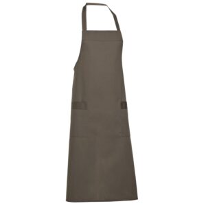 Пристилка с нагръдник PETTORINA APRON - кафяв
