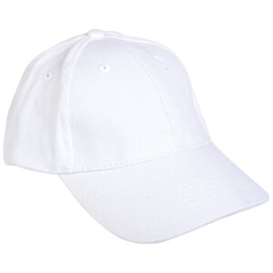 Шапка с козирка PEPY WHITE - бял